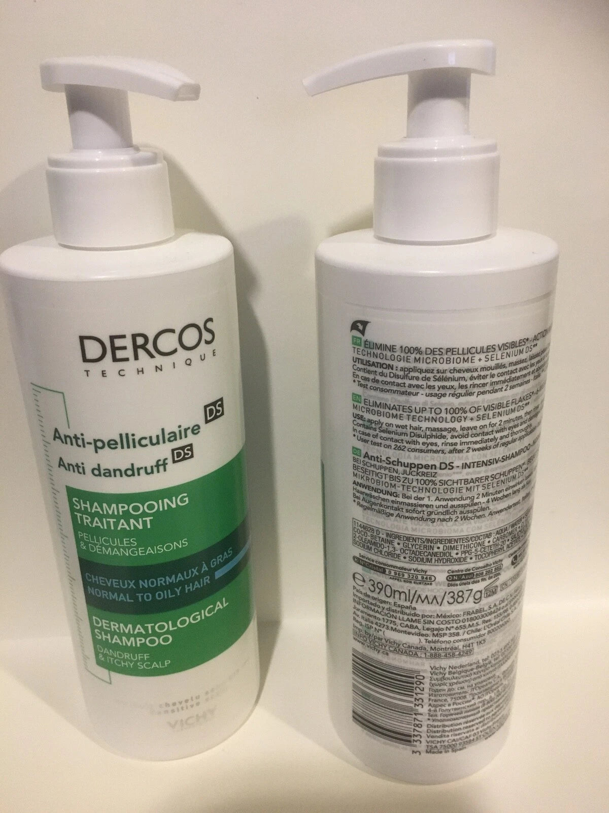 Vichy Dercos Anti-dandruff   76 fl.oz) | Scalp Microbiome Balance & Oil Control76 fl.oz) | Scalp Microbiome Balance & Oil Control