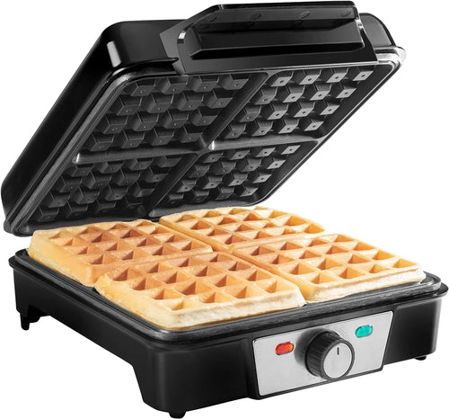 Set de Desayuno Goerera de Acero Inoxidable 4 Rebanadas Antiadherente