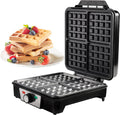Set de Desayuno Goerera de Acero Inoxidable 4 Rebanadas Antiadherente