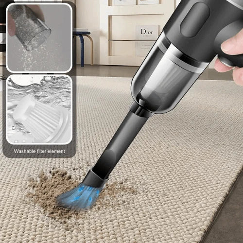 3in1 Mini Portable Wireless Cordless Handheld Air Blower Vacuum Cleaner Home Car
